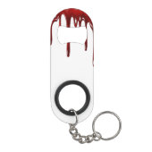 Falln Blood Tropfen White Mini Flaschenöffner (Rückseite)