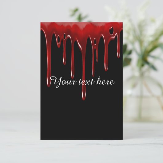 Falln Blood Tropfens Black (Stehend Vorderseite)