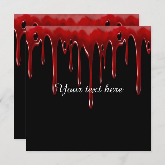 Falln Blood Tropfens Black (Vorne/Hinten)