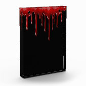 Falln Blood Tropfens Black Fotoblock (Links)