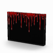 Falln Blood Tropfens Black Fotoblock (Rechts)