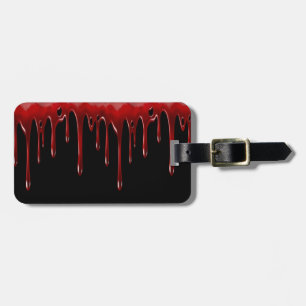 Falln Blood Tropfens Black Gepäckanhänger