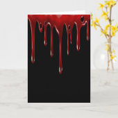 Falln Blood Tropfens Black Karte (Gelbe Blume)