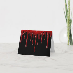 Falln Blood Tropfens Black Karte