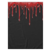Falln Blood Tropfens Black Tischdecke (Vorderseite)
