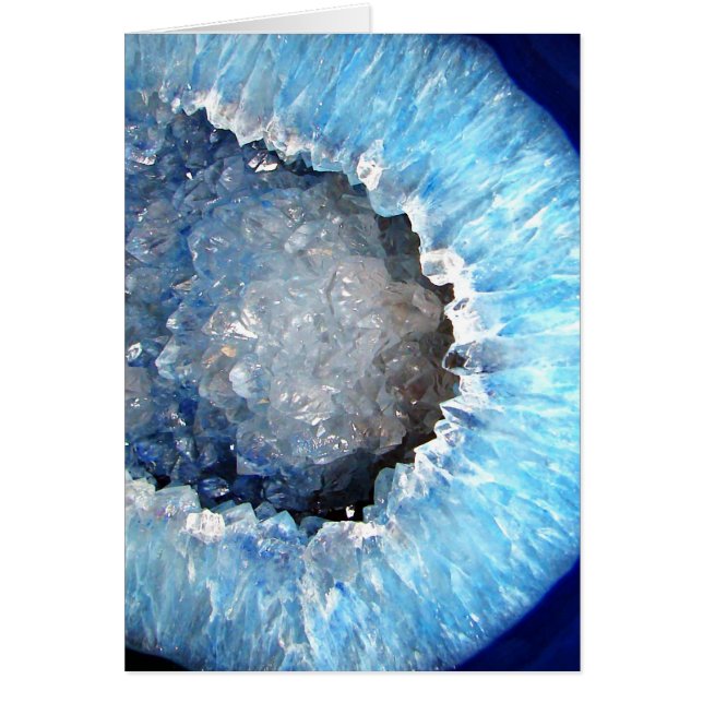 Falln Blue Crystal Geode (Vorne)