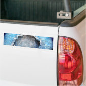 Falln Blue Crystal Geode Autoaufkleber (Auf Lkw)