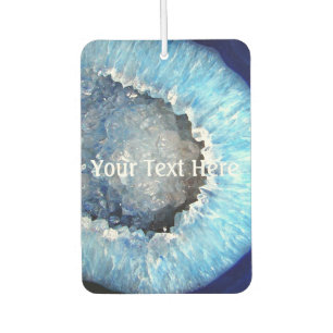 Falln Blue Crystal Geode Autolufterfrischer