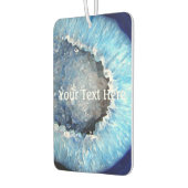Falln Blue Crystal Geode Autolufterfrischer (Links)