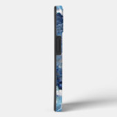 Falln Blue Crystal Geode Case-Mate iPhone Hülle (Rückseite / Rechts)