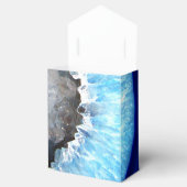 Falln Blue Crystal Geode Geschenkschachtel (Geöffnet)