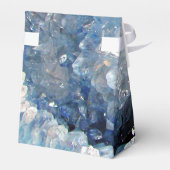 Falln Blue Crystal Geode Geschenkschachtel (Rückseite)