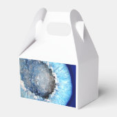 Falln Blue Crystal Geode Geschenkschachtel (Rückseite)
