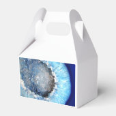 Falln Blue Crystal Geode Geschenkschachtel (Vorderseite)
