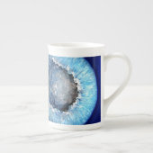 Falln Blue Crystal Geode Porzellantasse (Rechts)