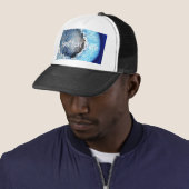 Falln Blue Crystal Geode Truckerkappe (Beispiel)
