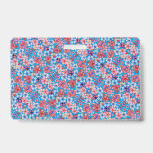 Falln Blue Floral Ausweis (Rückseite)