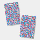 Falln Blue Floral Ausweis (Vorder- & Rückseite)