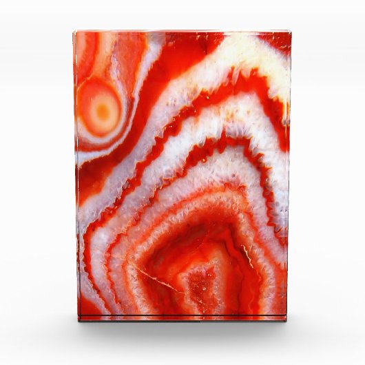 Falln Blut Orange Agate. Fotoblock (Vorderseite)