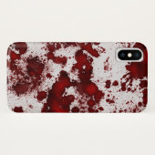 Falln Blut-Spritzer Case-Mate iPhone Hülle (Rückseite (Horizontal))