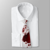 Falln Blutflecken Krawatte (Gebunden)