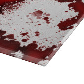 Falln Blutflecken Schneidebrett (Ecke)