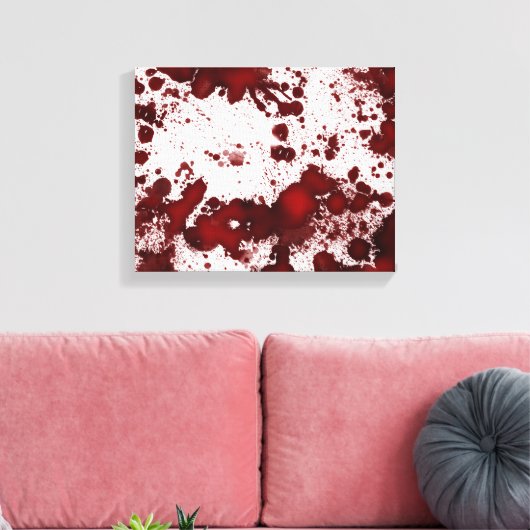Falln Blutstadien Leinwanddruck (Insitu (Wohnzimmer))