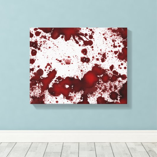 Falln Blutstadien Leinwanddruck (Insitu (Holzboden))