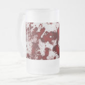 Falln Blutstadien Mattglas Bierglas (Vorderseite Links)