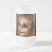 Falln Broken Pierrot Mattglas Bierglas (Vorderseite Links)