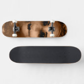 Falln Broken Pierrot Original Art Skateboard (Horizontal)