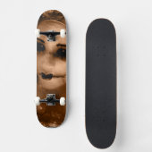 Falln Broken Pierrot Original Art Skateboard (Vorderseite)