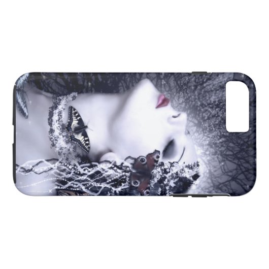 Falln Butterfly Case-Mate iPhone Hülle (Rückseite (Horizontal))