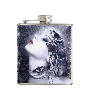 Falln Butterfly Flachmann