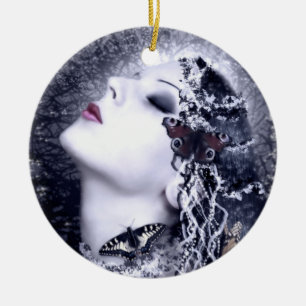 Falln Butterfly Keramik Ornament