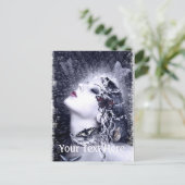 Falln Butterfly Postkarte (Stehend Vorderseite)