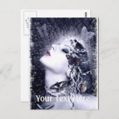 Falln Butterfly Postkarte (Vorne/Hinten)