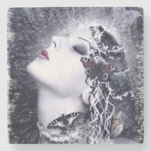 Falln Butterfly Steinuntersetzer