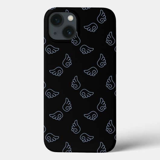 Falln Chibi Angel Wings Case-Mate iPhone Hülle (Rückseite)