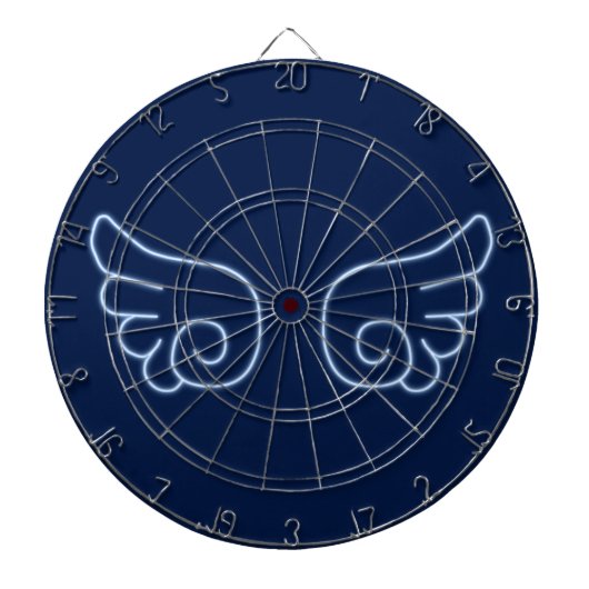 Falln Chibi Angel Wings Dartscheibe (vorne)