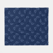 Falln Chibi Angel Wings Fleecedecke (Vorderseite (Horizontal))