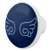 Falln Chibi Angel Wings Keramikknauf (Rechts)
