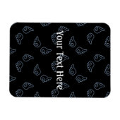 Falln Chibi Angel Wings Magnet (Horizontal)