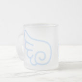 Falln Chibi Angel Wings Mattglastasse (Vorderseite Links)
