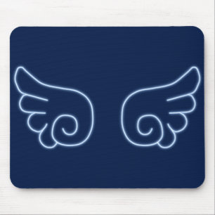 Falln Chibi Angel Wings Mousepad