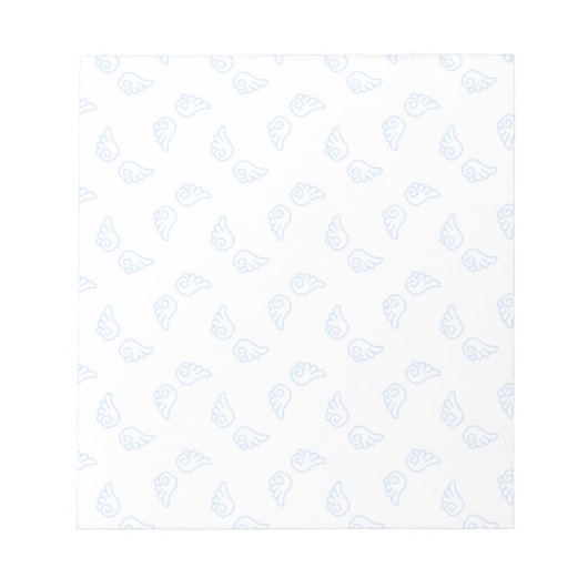 Falln Chibi Angel Wings Notizblock (Vorderseite)