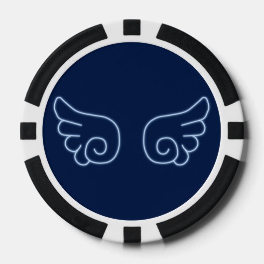 Falln Chibi Angel Wings Pokerchips (Vorderseite)