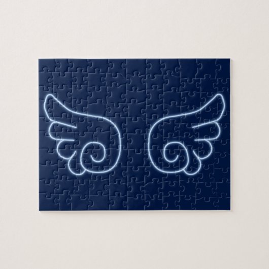 Falln Chibi Angel Wings Puzzle (Horizontal)