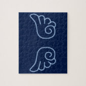 Falln Chibi Angel Wings Puzzle (Vertikal)
