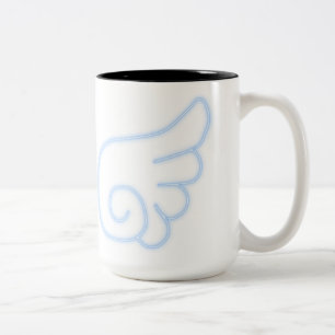 Falln Chibi Angel Wings Zweifarbige Tasse